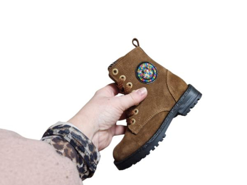 Develab Veterboot 47188 753 in de kleur cognac