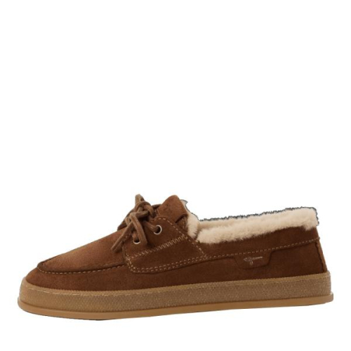 Tamaris Loafers 1-23616-47-305 in de kleur cognac