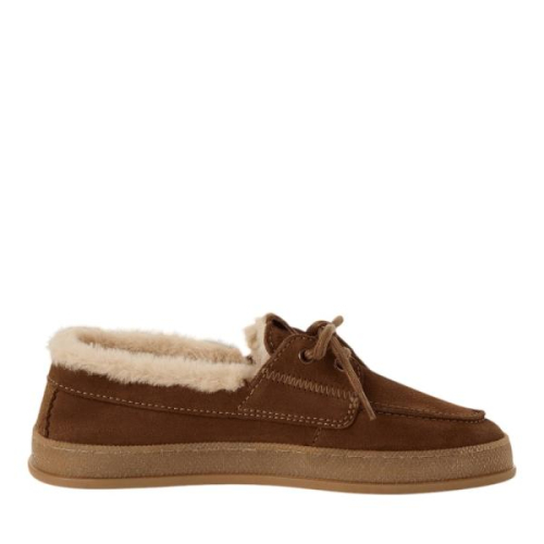 Tamaris Loafers 1-23616-47-305 in de kleur cognac