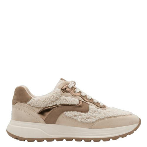 Tamaris Sneaker 1-23795-45-401 in de kleur beige