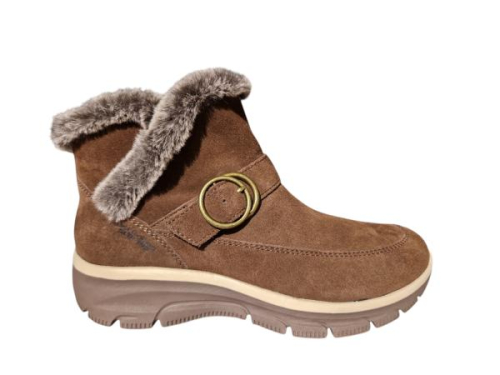 Skechers Enkellaars 168185 CHOC Easy going in de kleur bruin
