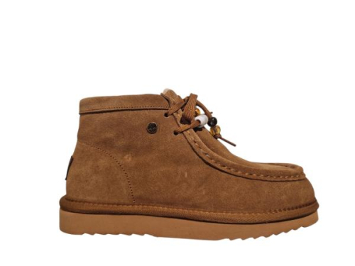 Warmbat YEPPOON Women Suede Boot Beads YPN321025 in de kleur cognac