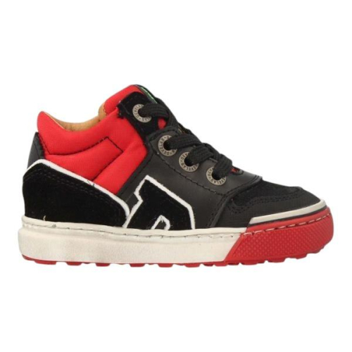 Develab Hoge Sneaker 45647 499 in de kleur rood
