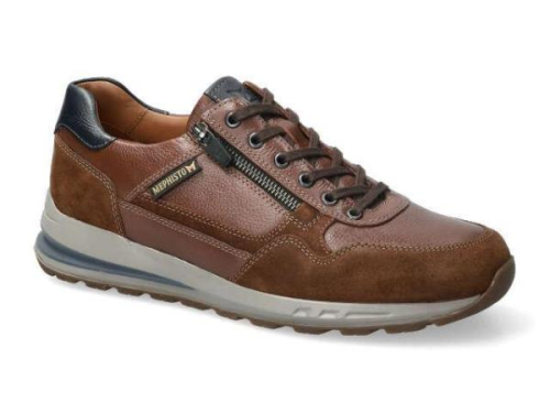 Mephisto H.veter/rits suede Bradley Velsport 4284 3658 1535N/1545 in de kleur bruin