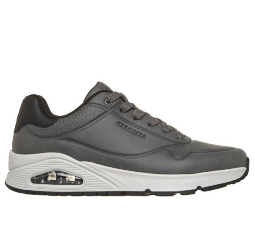 Skechers Sneaker 183366 Uno Vintage Steps in de kleur grijs