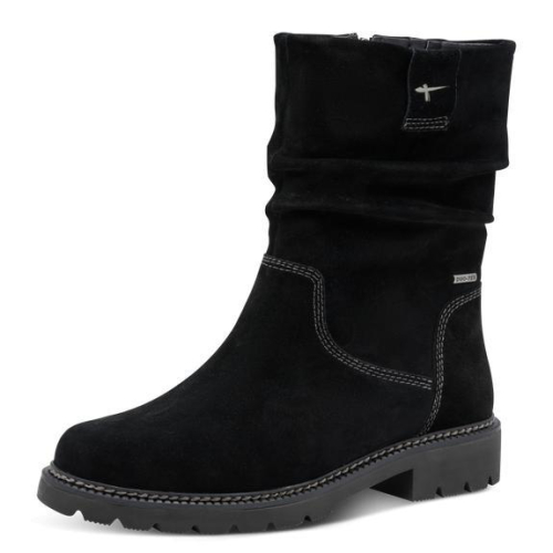 Tamaris Enkellaars 1-25410-47-001 in de kleur zwart