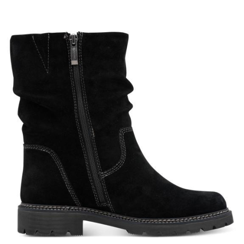 Tamaris Enkellaars 1-25410-47-001 in de kleur zwart