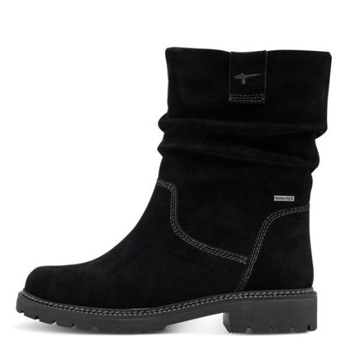 Tamaris Enkellaars 1-25410-47-001 in de kleur zwart