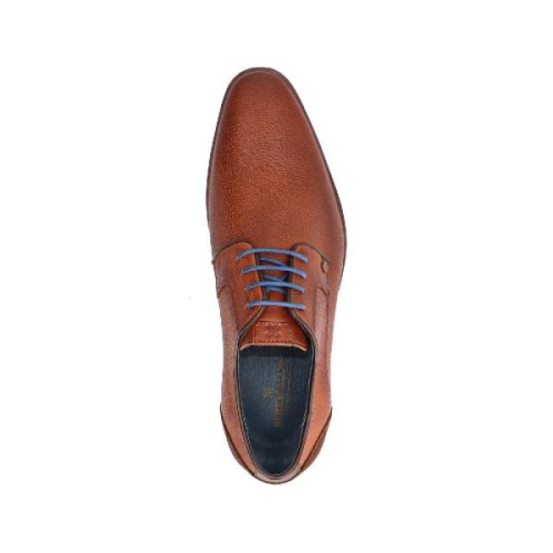 Berkelmans Veterschoen OULTON P775 1000050508 in de kleur cognac