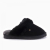 Warmbat Flurry Suede, Muil FLS321009 in de kleur zwart
